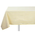 thumbnail image 1 of Fennco Styles Soft Thick Striped 100% Pure Cotton Tablecloth 56 x 56 Inch, 1 of 2