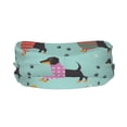 thumbnail image 2 of Yiaed Christmas Dachshund Print Sports Headbands,Moisture Wicking Workout Headband, Sweatband Headbands for Running,Cycling for Women and Men, 2 of 8
