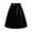 A-Black114, variant on XIAONU Womens A-Line Midi Skirt Satin Bow Flared Skirt Ladies Vintage Elegant Formal Parties Skirt