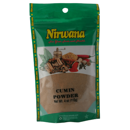 GROUND CUMIN 4 OZ POUCH BY NIRWANA
