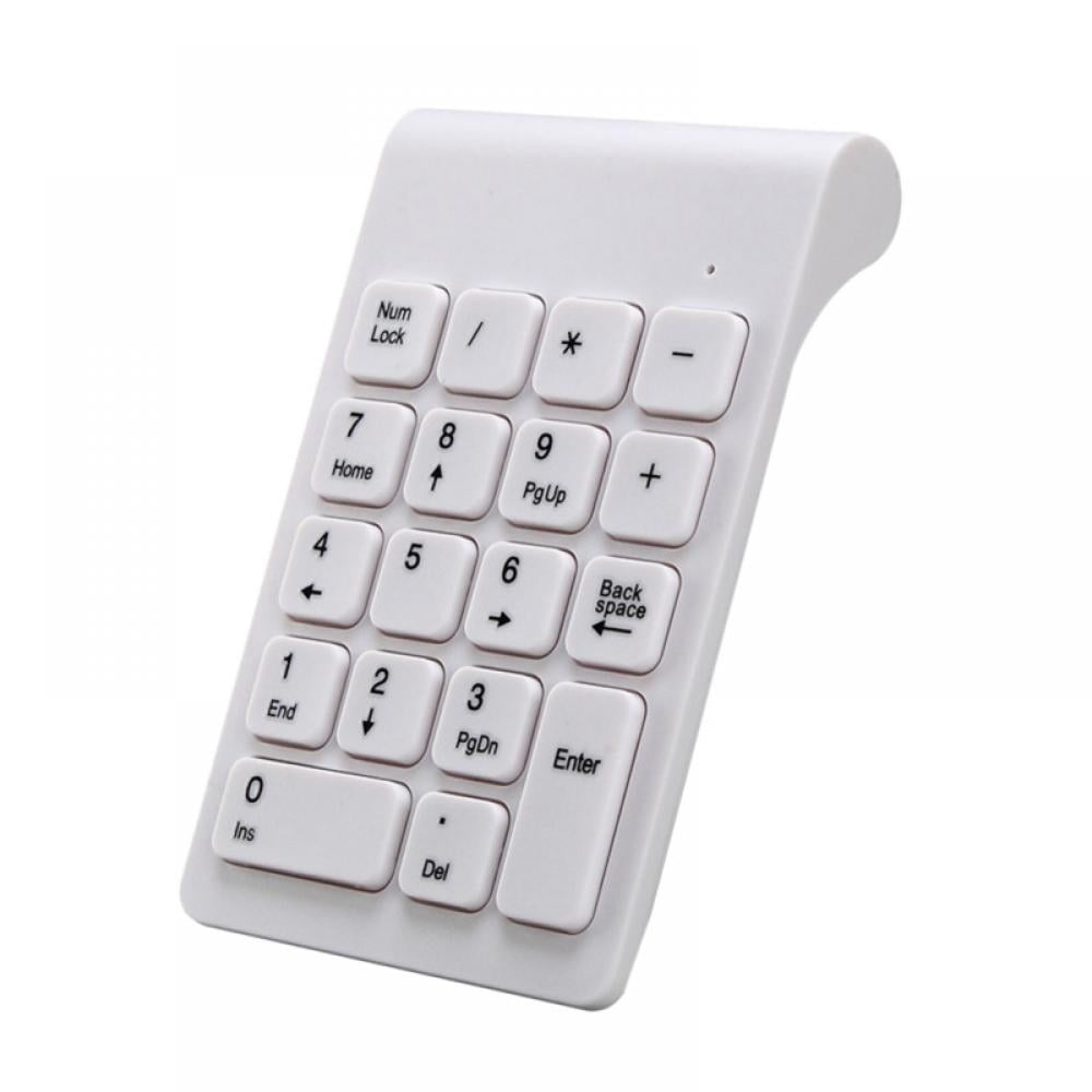 Wireless Number Pads, Numeric Keypad Numpad 18 Keys Portable 2.4 GHz