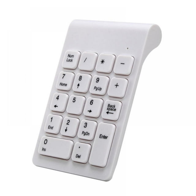 Wireless Number Pads, Numeric Keypad Numpad 18 Keys Portable 2.4 GHz Financial Accounting Number