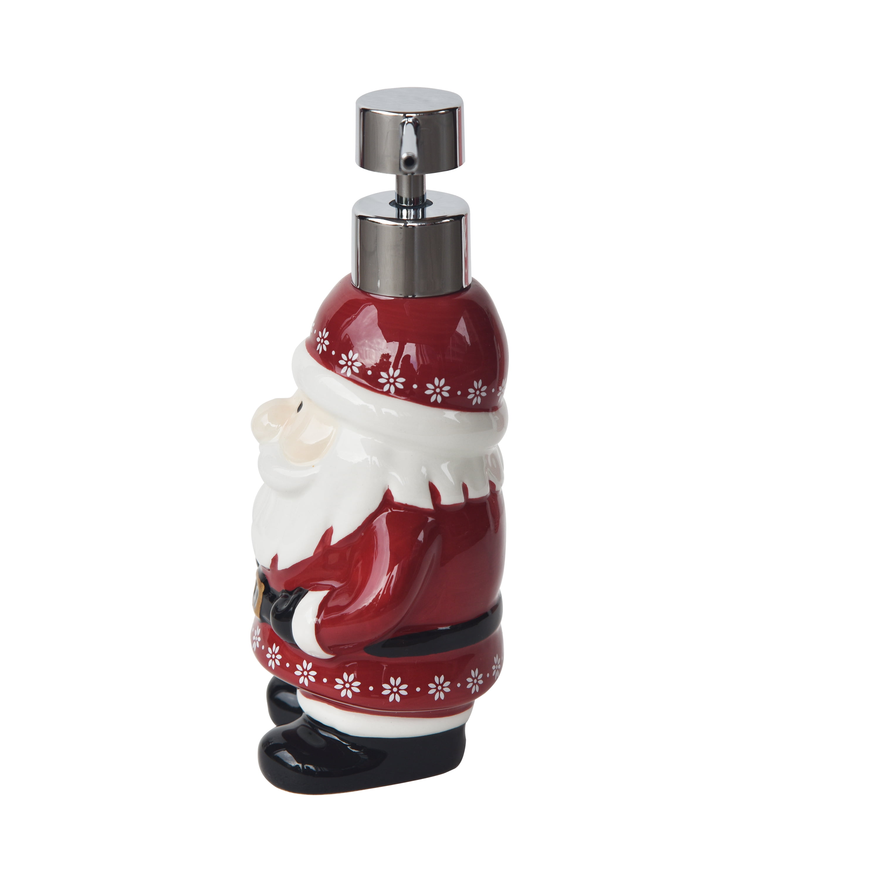 Santa Christmas Ceramic Soap Dispenser