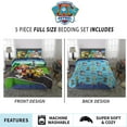 thumbnail image 5 of Paw Patrol Kids Full Bed in a Bag, Comforter and Sheets, Blue, Nickelodeon, 5 of 8