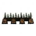thumbnail image 2 of Meyda Tiffany 138197 35" W Spruce Pine 4 Light Vanity Light - MultiColor, 2 of 5