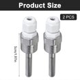 thumbnail image 3 of 2pcs Stainless Steel Temperature Sensors Immersions Sleeves 1/2Inch 8x50mm for Accurate Measurements Precise Fit, 3 of 4