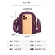 thumbnail image 2 of Mochila de hombro mini bolsa pequeña con compartimentos, teléfono móvil bolsa monedero, estilo de moda, para viajar, fácil de llevar, material de cuero resistente, para office, alta, 2 of 9