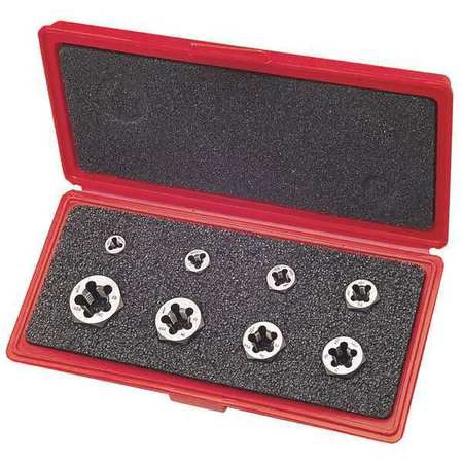 GREENFIELD THREADING 403512 Hex Rethreading Die Set,8 pcs. Walmart