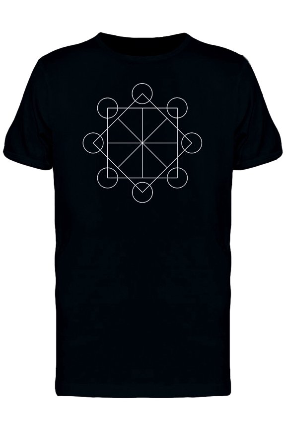 Alien Signs White Lines Tee Men's -Image by Shutterstock