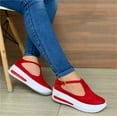 thumbnail image 2 of Sneakers for Women Fashion Sneakers Casual Comfortable Flats Breathable Slip on Loafers Walking Shoes, 2 of 4