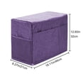 thumbnail image 3 of Sewing Machine Cover with Storage Pockets Sewing Machine Dust Cover Foldable Sewing Protective Cover Domestic Sewing Machine Protector Sewing Machine Accessory, 3 of 7