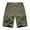 Army Green, variant on asjyhkr Plus Size Cargo Shorts for Men Zipper Pockets Outdoor Hiking Shorts Quick Drying Lightweight Shorts