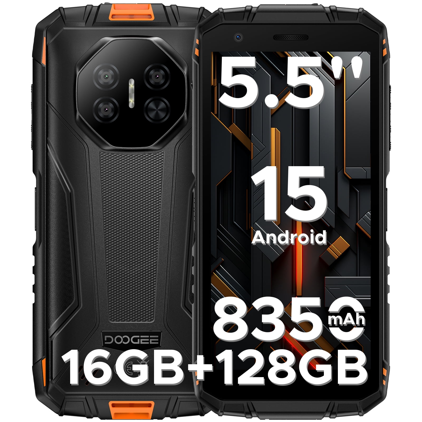 Oukitel WP55 Pro 5G Rugged Smartphone, Android 15, 6.6'' FHD+