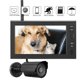 thumbnail image 4 of Sistema De Monitor De Seguridad Inalámbrico Wifi 4Ch Lcd De 7 Pulgadas Pantalla + Cámara 1Pc Cámaras Ir + Tarjeta Tf Ee. Uu. Speravity AF000484-00, 4 of 6
