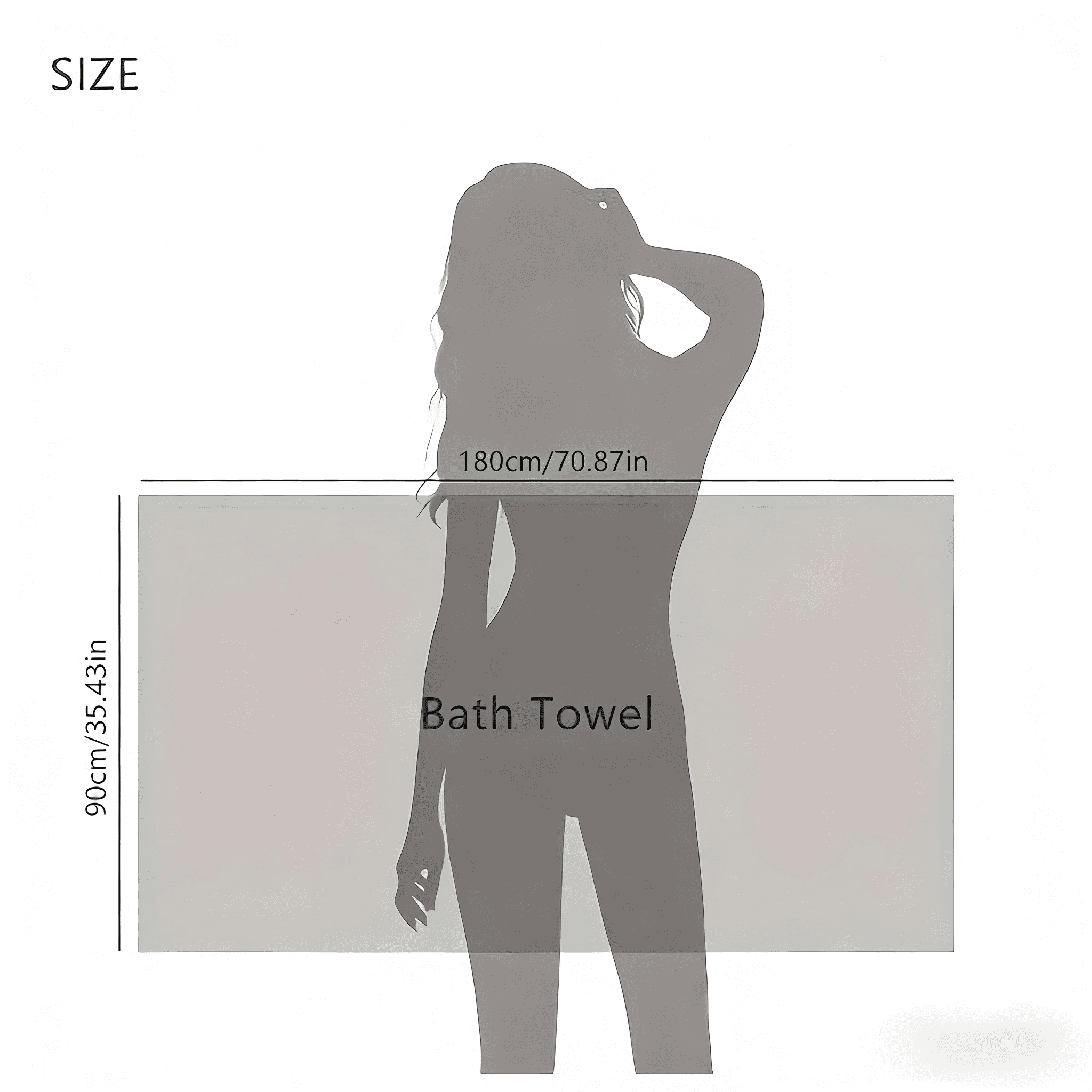 Fylivore Beach Bath Towels 4 Pack,35"x70" Ultra-Soft and Absorbent Lightweight, Quick-Drying Gym Towel Fast-Drying Adult Beach Towel with Hanging Loop, Perfect for Camping and Travel