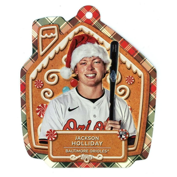 2024 Topps Holiday Jackson Holliday MLBO-4 (Rookie)