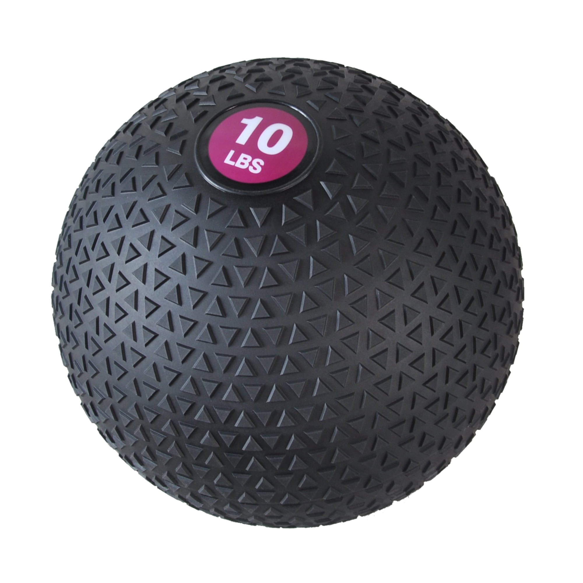 PRISP Weighted Medicine Slam Ball - Fitness Ball with Easy Grip Textured Surface