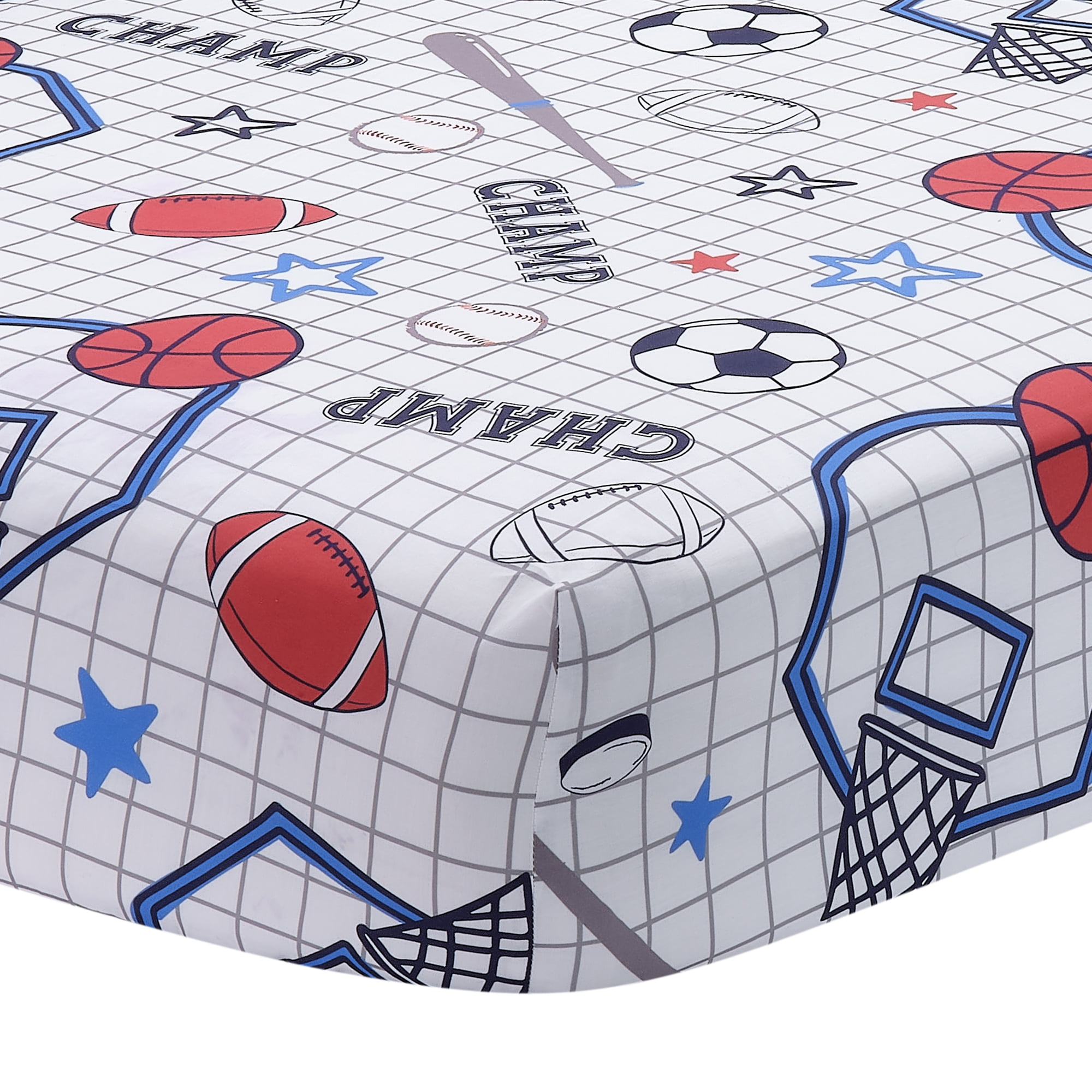 Football top baby bedding