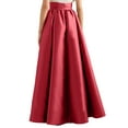 thumbnail image 3 of ZANZEA Women's Elegant High Waist A Swing Party Evening Skirt With Pockets, 3 of 3