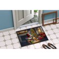 thumbnail image 6 of Basenji and Santa Claus Doormat 27 in x 18 in, 6 of 6