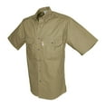 thumbnail image 2 of TAG SAFARI Adult Male Trail Short Sleeve Shirt, Color: Khaki, Size: S, 2 of 4