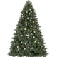 thumbnail image 4 of Guirnalda solar para exteriores, 4,5 m, 30 luces LED de bolas de cristal con 2 modos de iluminación, decoración luminosa compatible con Navidad, árbol, jardín, terraza, 4 of 5
