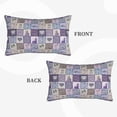 thumbnail image 4 of Kdxio Cotton Pillow Cases 14"x20" Pillowcases,Soft and Breathable Bedroom Pillow Cases-Lavender Flowers, 4 of 8