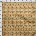 thumbnail image 4 of oneOone Cotton Poplin Yellow Fabric Halloween Sewing Material Print Fabric By The Yard 42 Inch Wide, 4 of 4