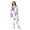 Lavender-colored Butterfly Pattern, variant on 1 Piece Adult Onesie Pajamas Cozy & Loose-Fit Sleepsuit Loungewear with Pockets Little Butterfly and Rose X-Small
