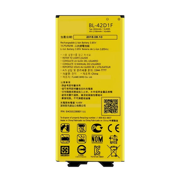 Replacement BL-42D1F Battery For LG G5 Lite/G5 US992 LS992 H831 VS987 H820 RS988 H850 H830 H860 RS988 LG-RS988 LG-RS988/Se H840