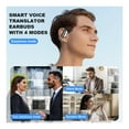 thumbnail image 4 of Translation Earbuds Real Time, 3-in-1 AI Translator Earbuds with 144 Languages, Audifonos Traductores Inglés Español, Bluetooth 5.4 Translating Ear Buds for Travel Learning Business, 4 of 8