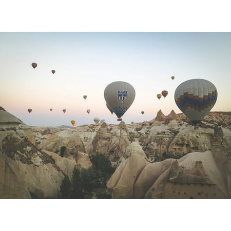 - framed art for your wall hot air balloons sky travel balloons colorful 10x13 frame