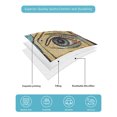 thumbnail image 4 of Twin XL Quilt Bedding Set, Blue Starry Reversible Summer Quilt 3 Pieces, Modern Abstract Art Lightweight Bedspreads Coverlets with 2 Pillow Shams for All Seasons, 4 of 5