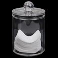 thumbnail image 2 of MesaSe 2Pcs Coton Tampon Boîte de Rangement Support Acrylique Transparent avec Couvercle pour Coton Boule Coton Tampons Fil, 2 of 6