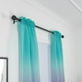 thumbnail image 3 of Gradient Color Tulle Door Window Curtain Drape Panel Sheer Scarf Valances 1PC Curtain For Windows, 3 of 8