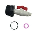 thumbnail image 4 of Válvula de control de PVC para grifo de barril, accesorio resistente al desgaste, práctico y de fácil instalación, conector para tanque de agua,, 4 of 7