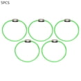 thumbnail image 2 of Opolski Pack Of 5/Pack Of 10 Durable Steel Wire Rope Ring Connector Keychain Key Holder Hanging Cable, 2 of 8