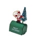 thumbnail image 2 of Adornos para árbol de Navidad con forma de buzón, colgante de metal con diseño vintage Papá Noel, 2 of 9