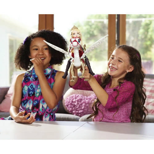 Ever After High Dragon Games Apple White Doll and Braebyrn Dragon