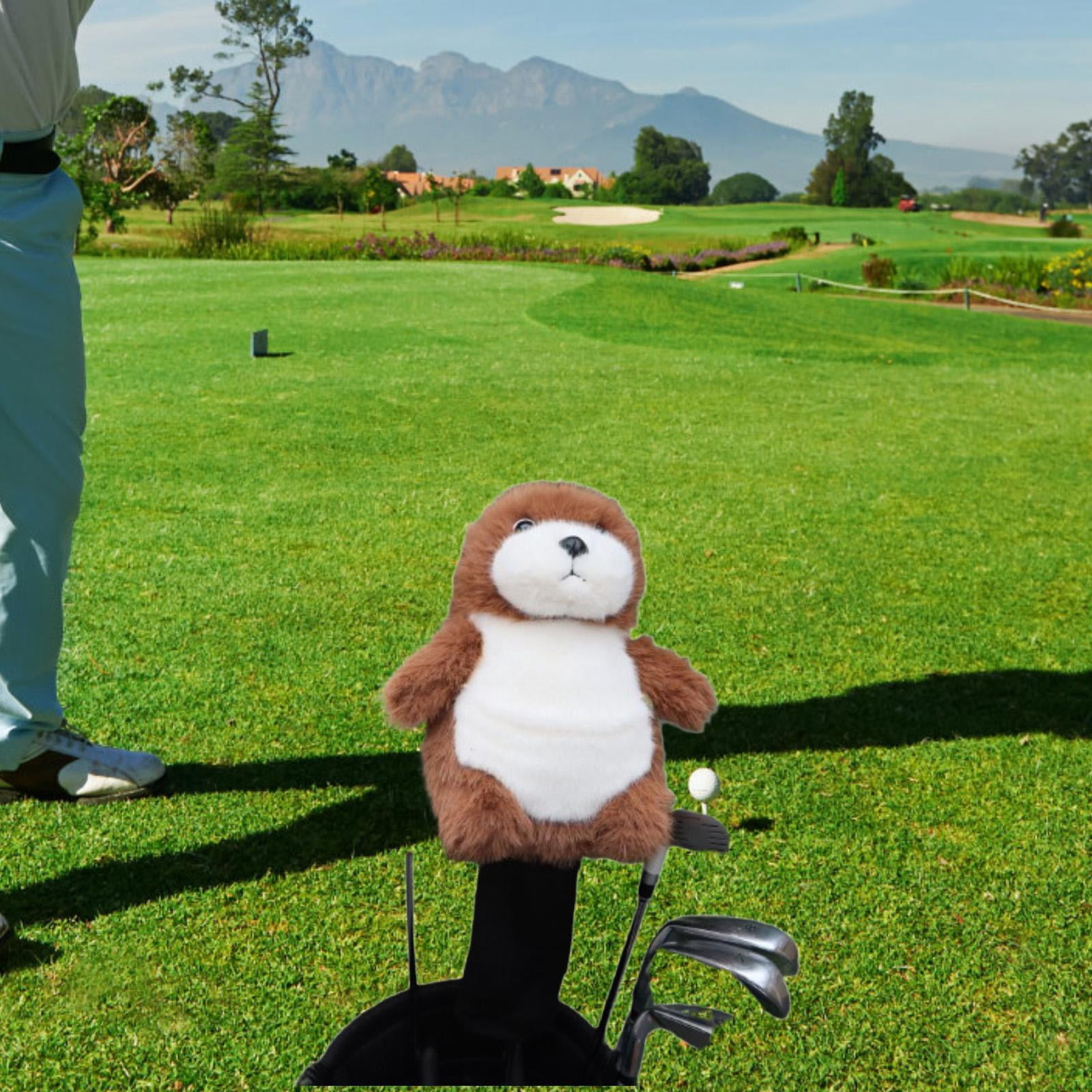 Baoblaze Stuffed Sea Sloth Doll Golf Club Cover for Wood Novelty Guard Golf Headcover Driver