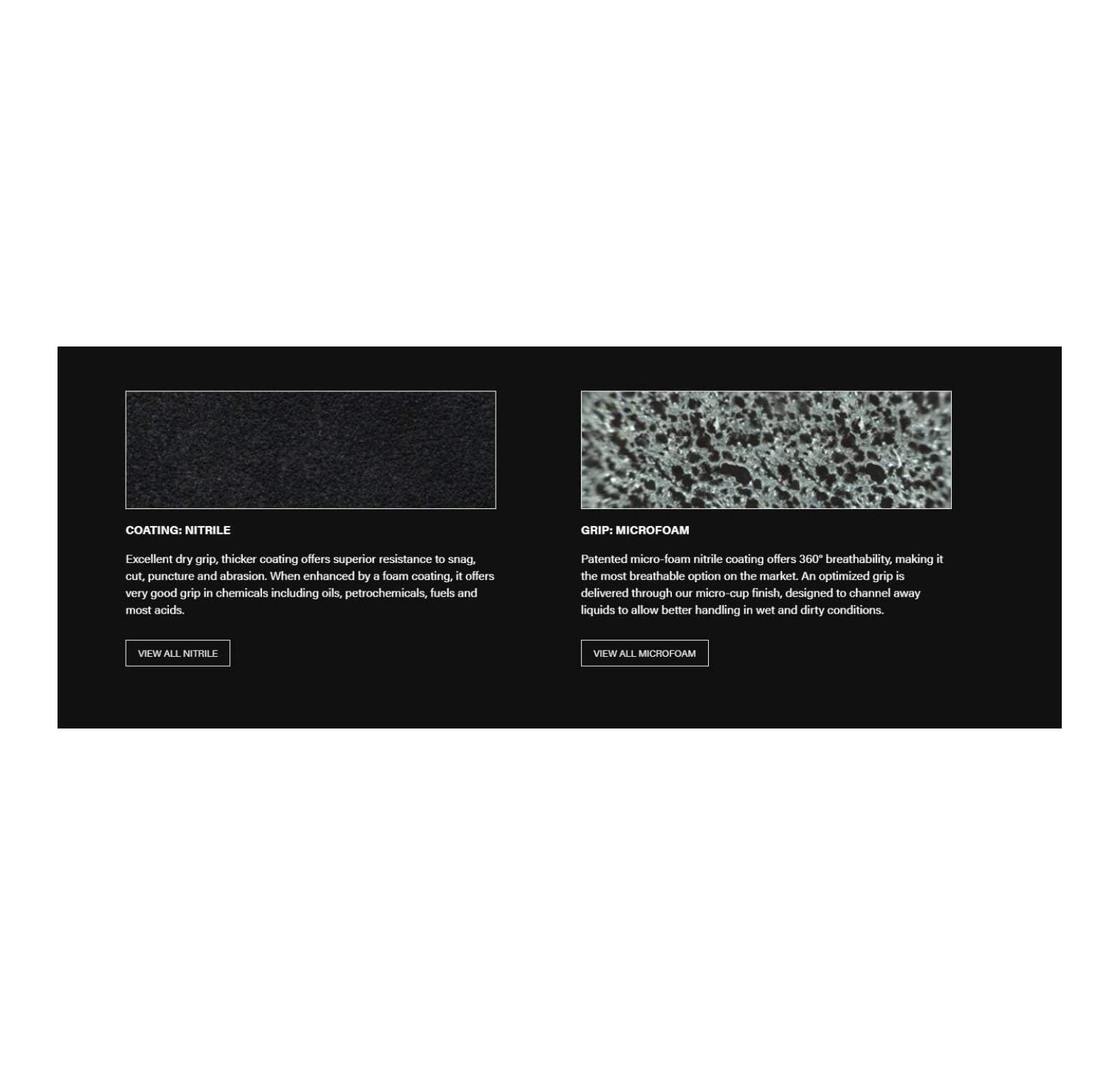 ATG MaxiFlex Ultimate Micro-Foam Nitrile Grip Gloves 34-874/S Black/Gray 24 Pair Small