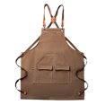 thumbnail image 1 of Delantal de chef Dinheiro para hombre - Delantal cruzado ajustable con bolsillos, 1 of 5
