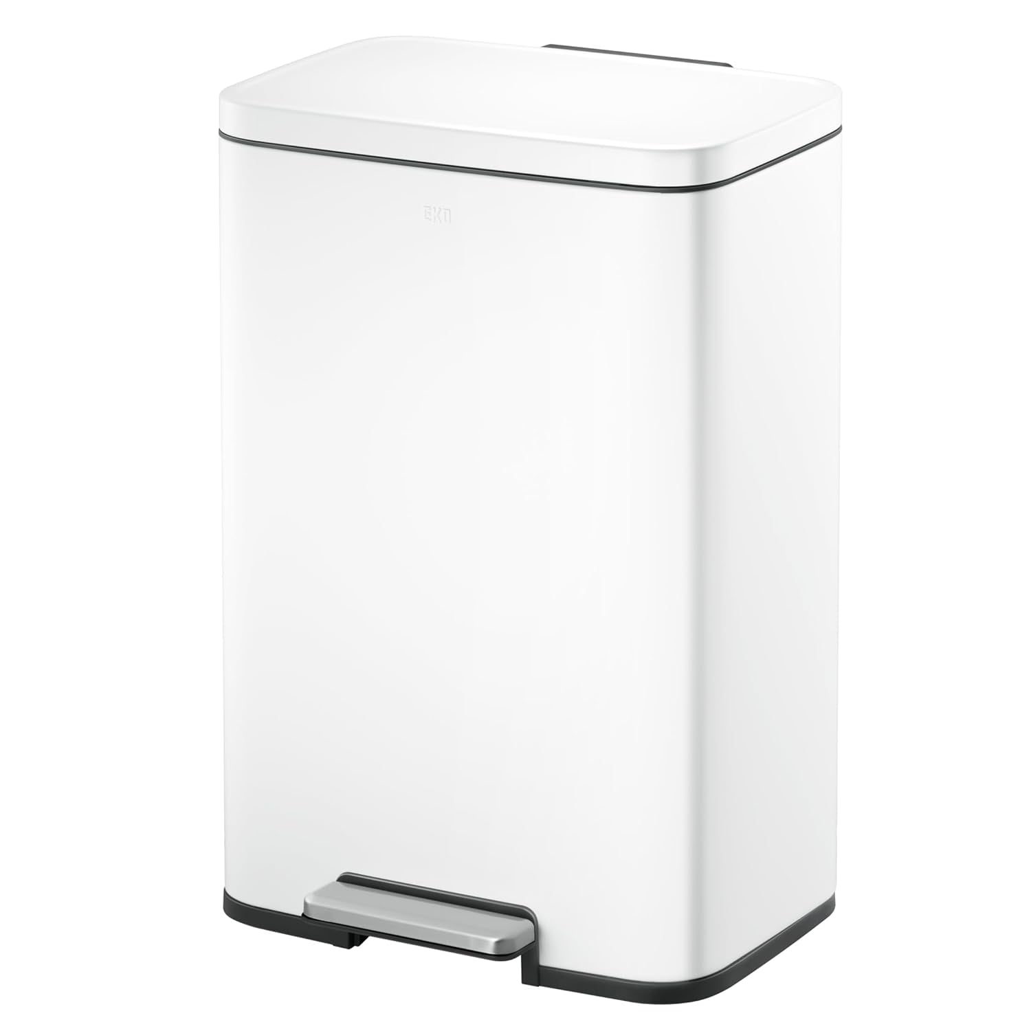 Papelera De Acero Inoxidable Con Pedal — Capacidad 3 Litros, Base Antideslizante | Para Cocina, Baño, Oficina | Diseño Moderno Y Fácil Limpieza