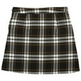 thumbnail image 2 of French Toast School Uniform Girls Regular & Plus Sizes Pleat Plaid Scooter Skirt 35155-10.5Plus (brown plaid), 2 of 3
