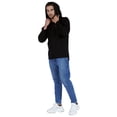 thumbnail image 2 of Atasi Solid Mens Hooded Kurta Full Sleeve Cotton Tshirt Regular Fit Ethnic Wear, 2 of 7