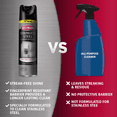 thumbnail image 5 of Weiman Stainless Steel Cleaner & Polish Protects Appliances From Fingerprints & Gives a Streak-Free Shine - For Refrigerators, Oven, Dishwasher, Stove - 2 Pack Aerosol Spray with Microfiber Cloth, 5 of 8