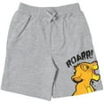 thumbnail image 3 of Disney Lion King Simba Timon Pumbaa Toddler Boys French Terry 2 Pack Shorts Toddler to Big Kid, 3 of 5