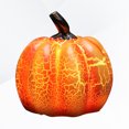 thumbnail image 3 of Luz de calabaza de Halloween Divertida calabaza brillante Luces LED Decoración de escritorio Suministros para fiestas (Amarillo), 3 of 8