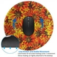 thumbnail image 4 of Disketp Sunflower Small Mouse Pad 7.9x7.9 Inches,Washable Round Mousepad For Office Laptop Computer,Non-Slip Rubber Base Mouse Pads For Wireless Mouse, 4 of 9