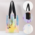 thumbnail image 2 of Unique Bargains Multicolor Ribbon Handle Gift Bag 1Pc Multicolor 9.84"x2.76"x12.99", 2 of 5